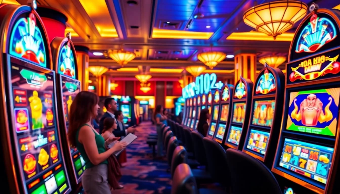 Experience the excitement at the Best payout online casino Uk with vibrant slot machines.
