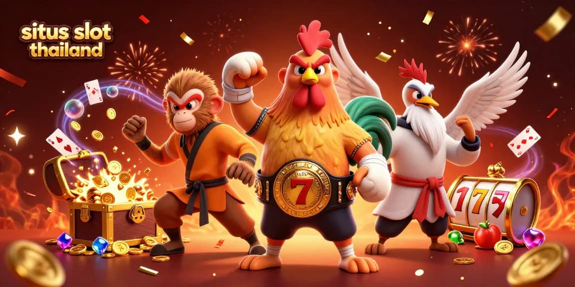 Swing into action at situs slot thailand with thrilling slot reels, champions, and treasure!