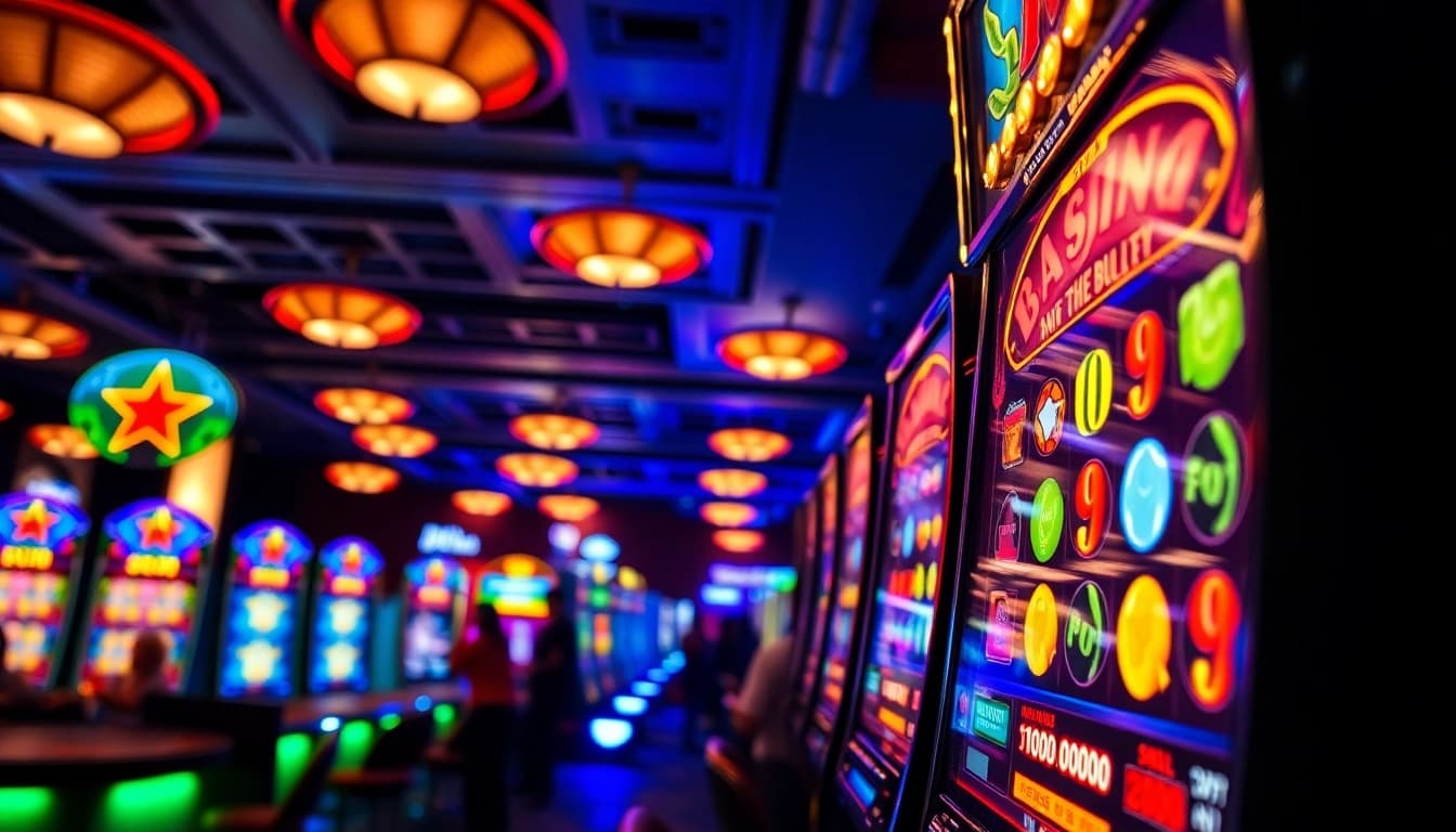 Slot online yang menampilkan permainan mesin slot yang menarik dan penuh warna.