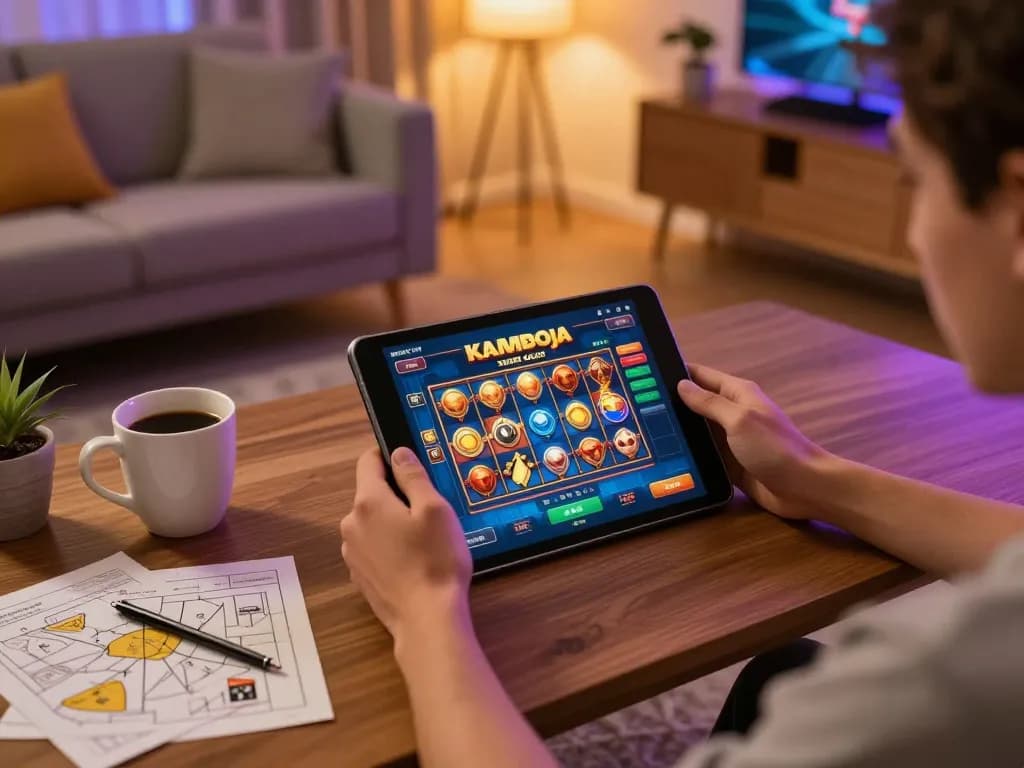 Experience the excitement of slot kamboja super gacor while gaming from home.