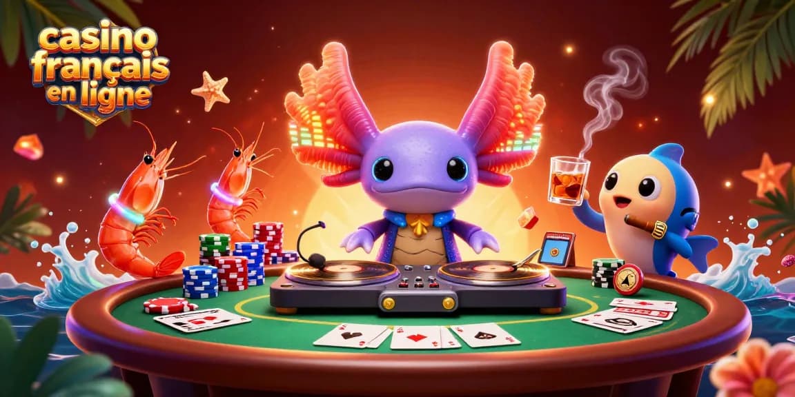 Vivez l'excitation du casino francais en ligne avec des personnages animés au cœur de l'action.