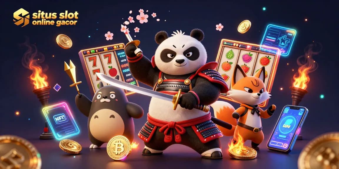 Situs slot online gacor menyajikan pengalaman bermain yang mengasyikkan dengan grafik slot yang memukau di latar belakang.