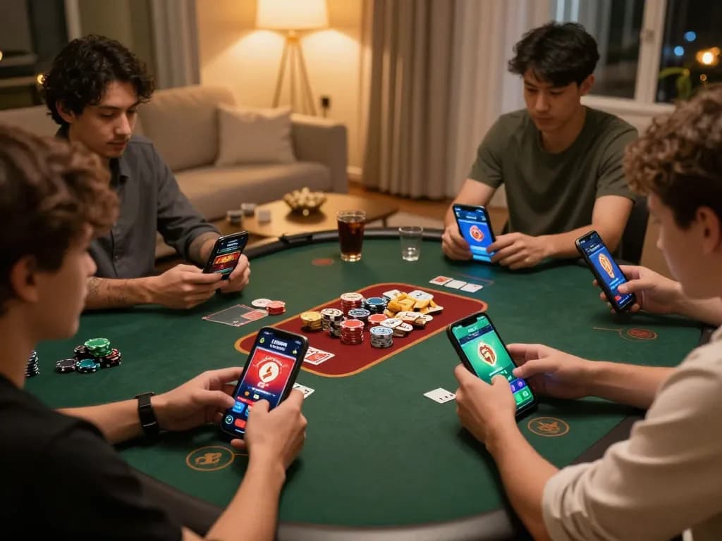 Engaging players using the HB88 app during an online gambling session on their mobile devices