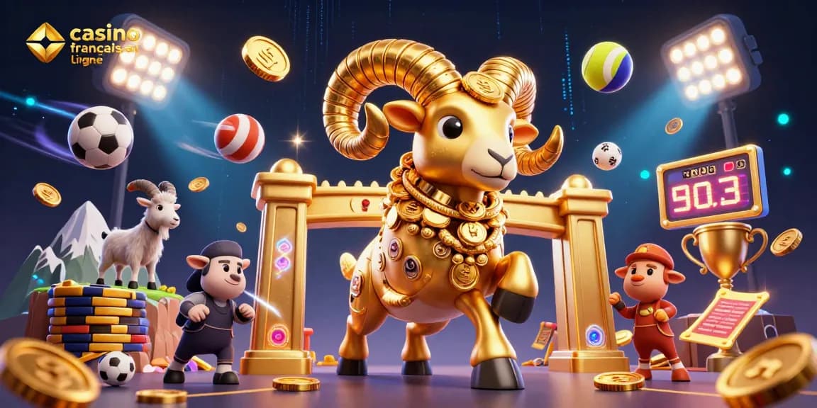 Vivez les meilleurs jeux de casino français en ligne avec cette illustration dynamique et captivante.