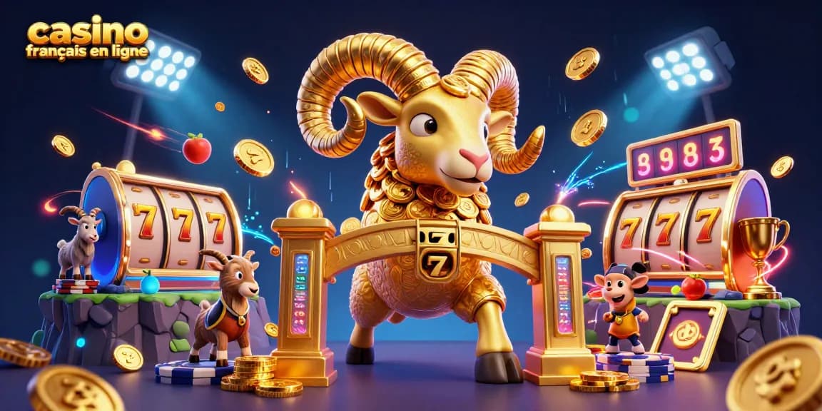 Profitez de l'excitation du casino français en ligne avec cette illustration captivante.