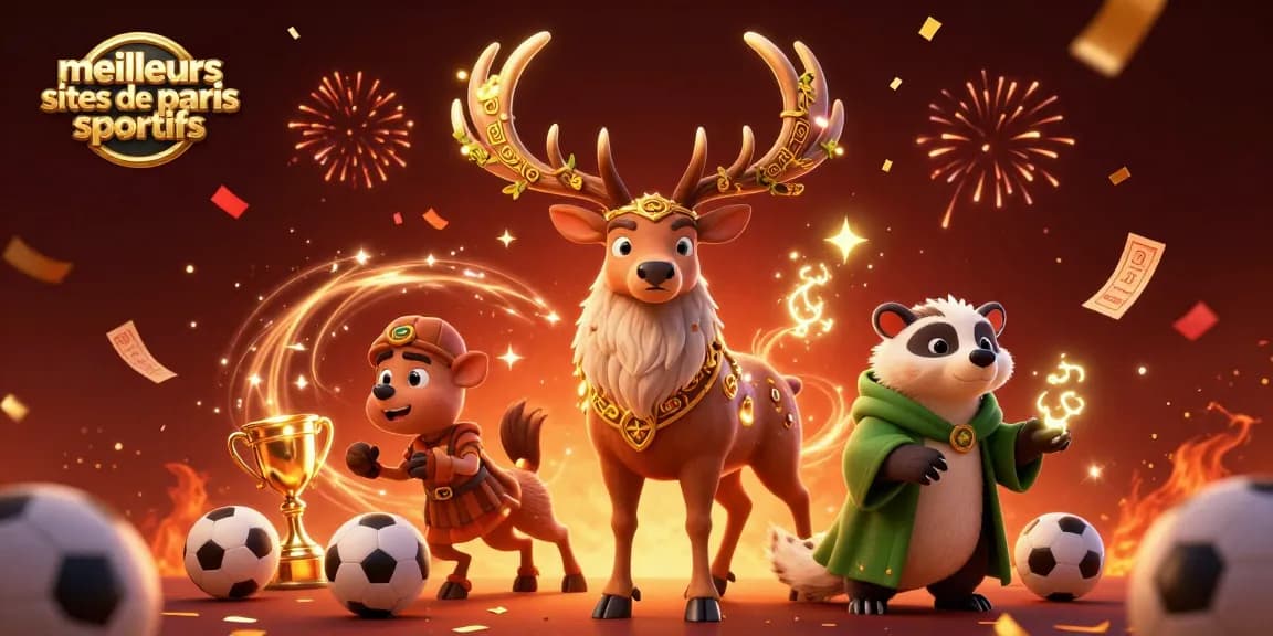 Pariez avec les meilleurs sites de paris sportifs grâce à cette illustration dynamique de jeux de casino.