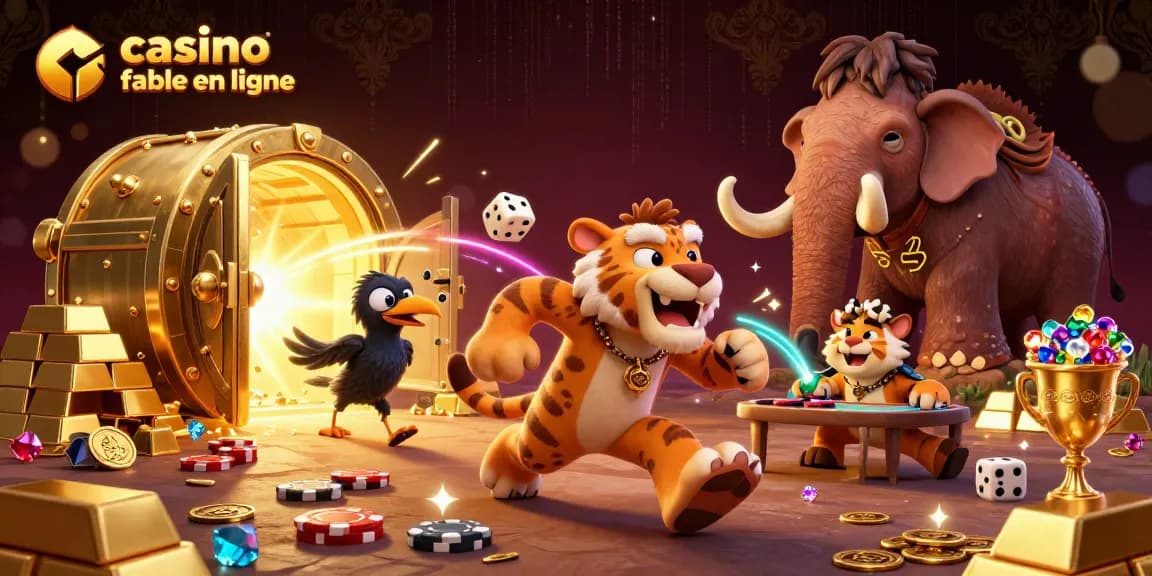 Jouez dans un casino fiable en ligne avec des jackpots scintillants et des personnages animés uniques.