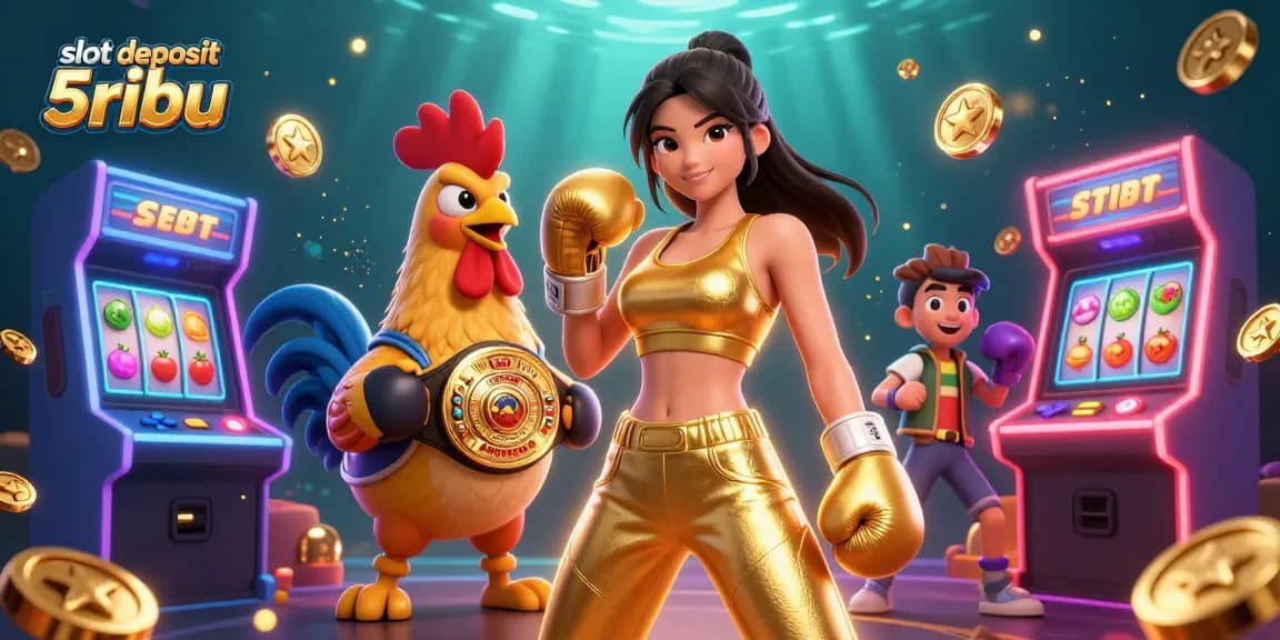 Engage in thrilling gameplay with slot deposit 5ribu featuring dynamic characters and vibrant gaming elements.