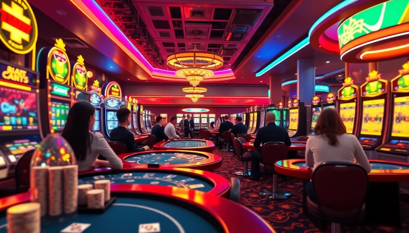 Experience the thrill of online casinos in Canada with engaging games and a vibrant atmosphere.