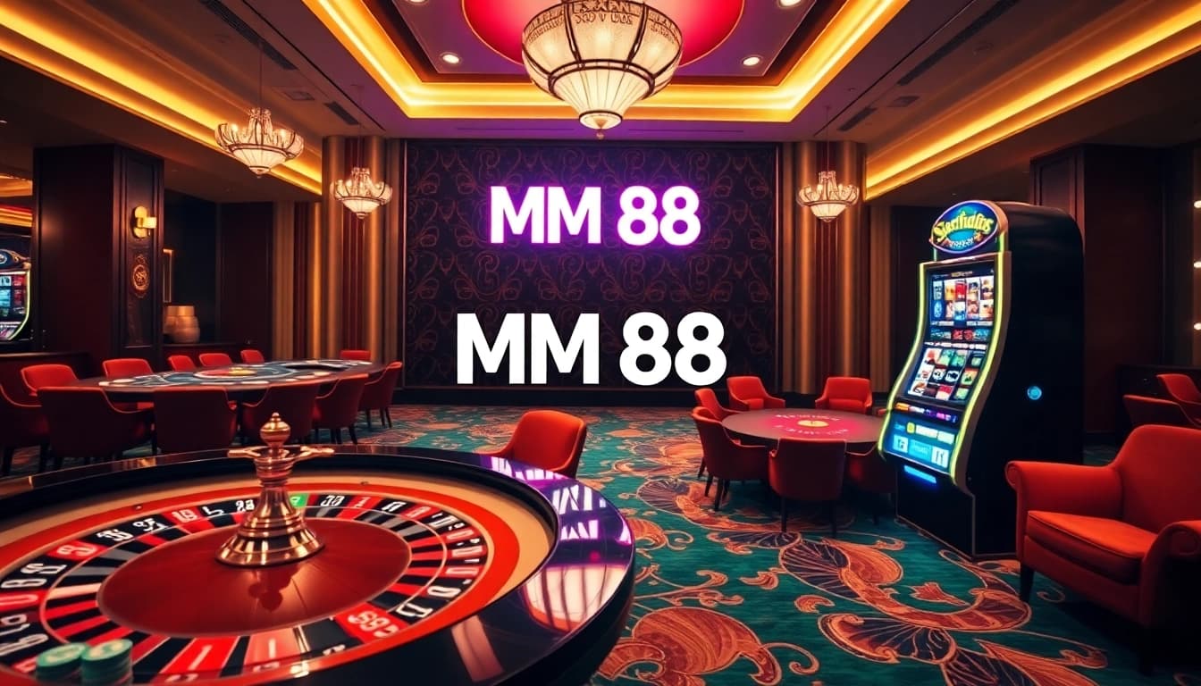 Experience the excitement of MM 88 at a luxurious casino filled with vibrant games