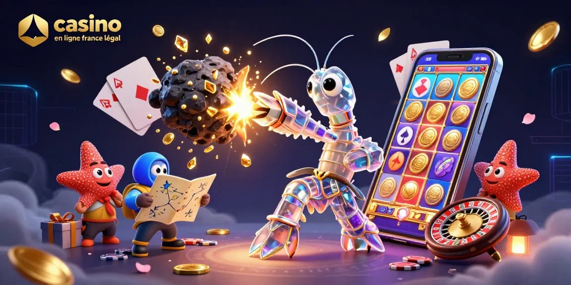 Casino en ligne France légal : explorez les jeux de casino avec un samouraï et une étoile de mer.