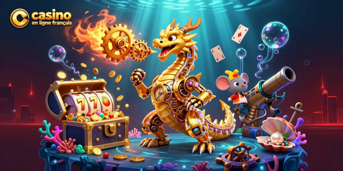 Appréciez les aventures dans le casino en ligne français avec des dragons dorés et des trésors fascinants.