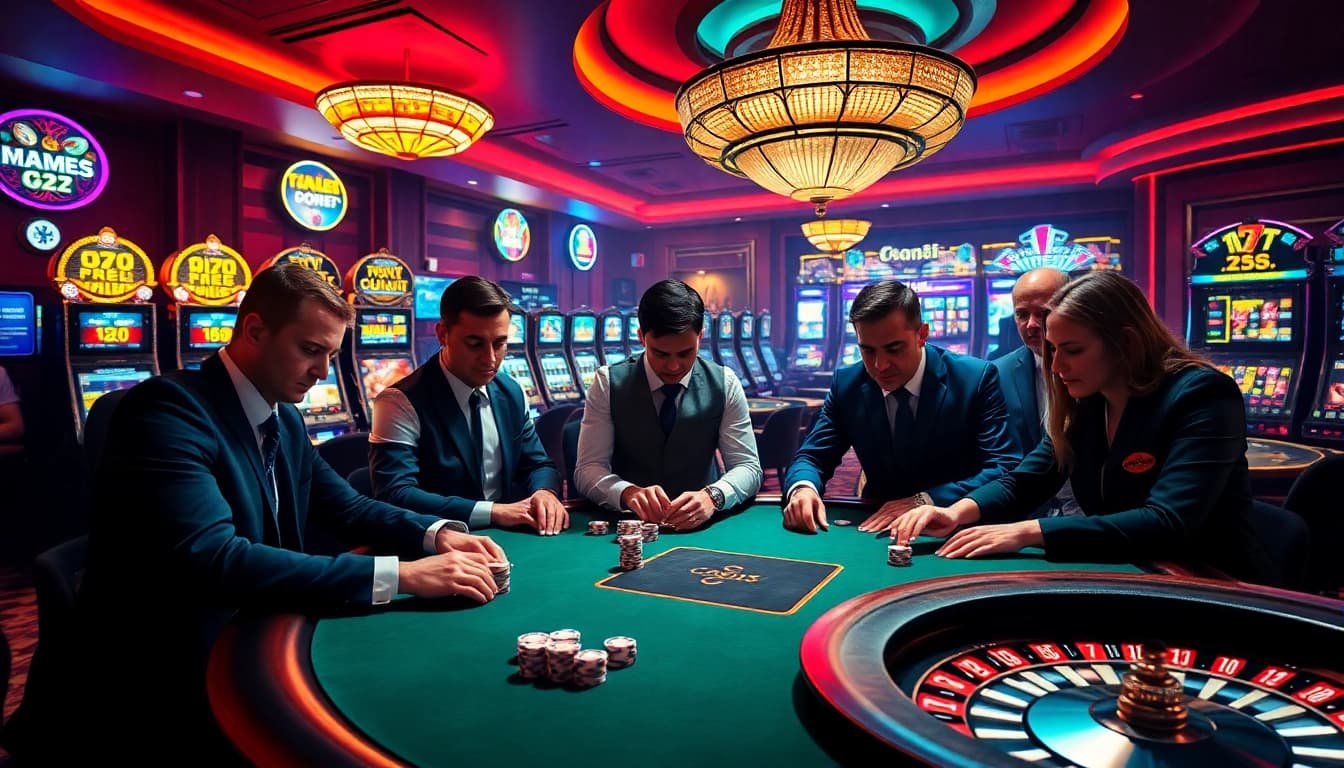Engage in high-stakes poker at https://mm88.ru.com/ with focused players and vibrant casino ambience.