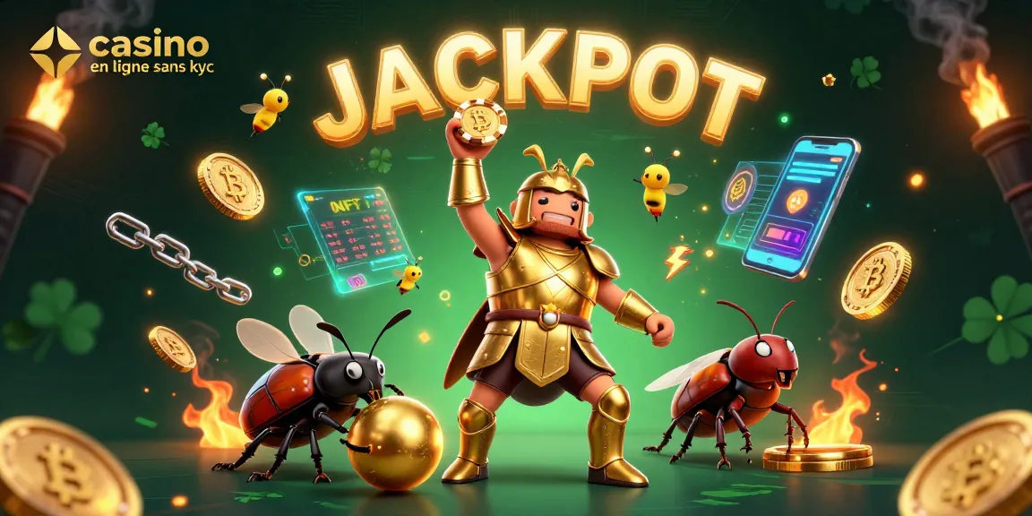 Gagnez les jackpots dans un casino en ligne sans KYC avec des jeux d'argent anonymes et amusants.
