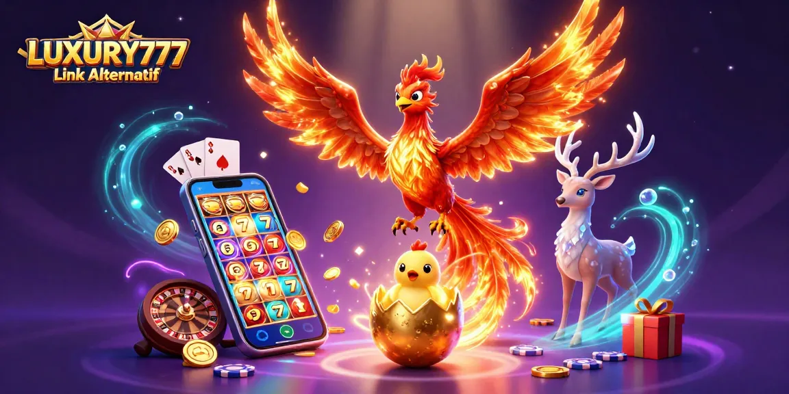 Menghasilkan kemenangan di LUXURY777 Tautan Alternatif dengan permainan slot yang menarik dan efek visual menawan.