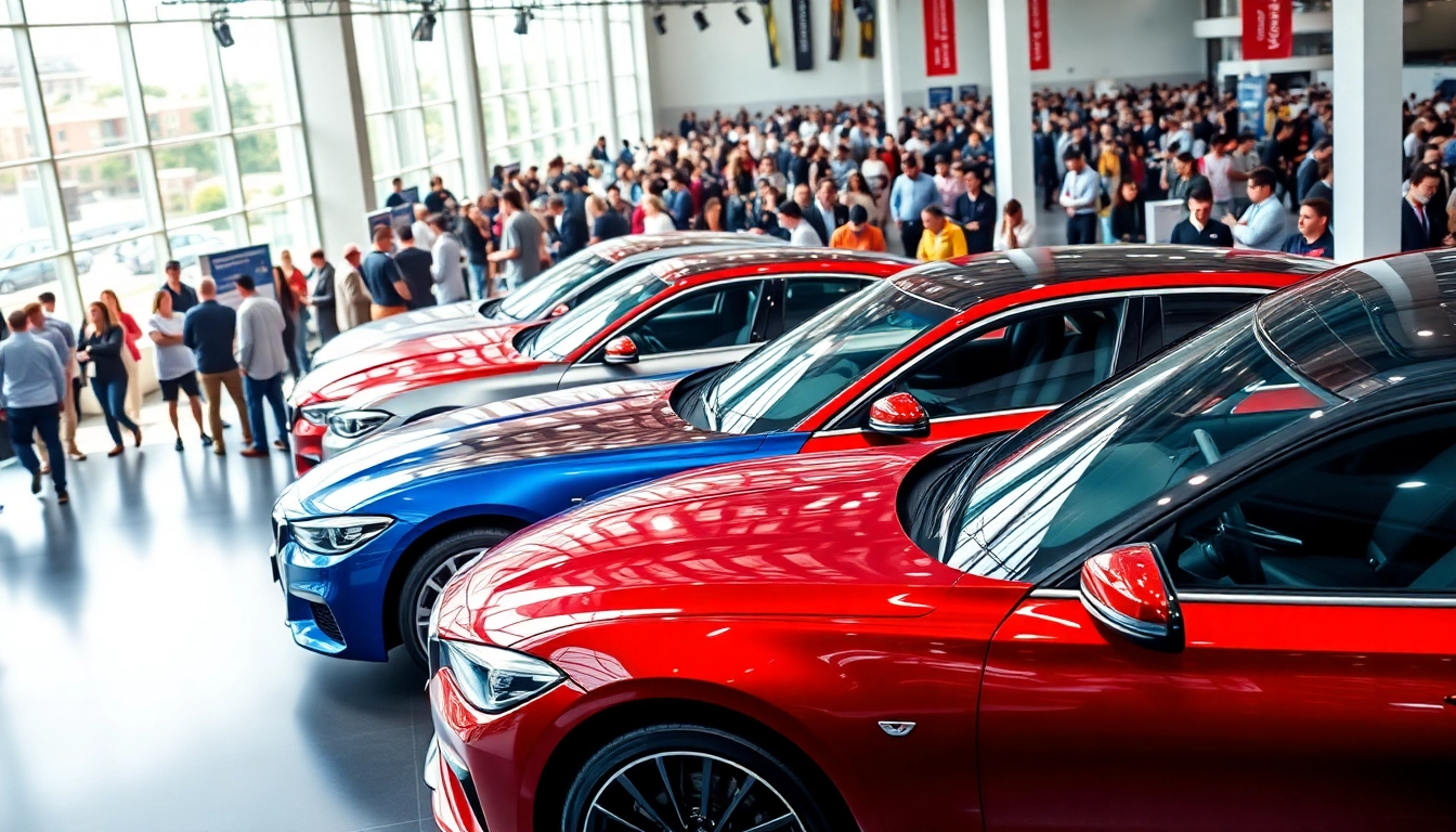 Experience the excitement of the Auto Cars Show with stunning vehicle displays and engaged viewers.
