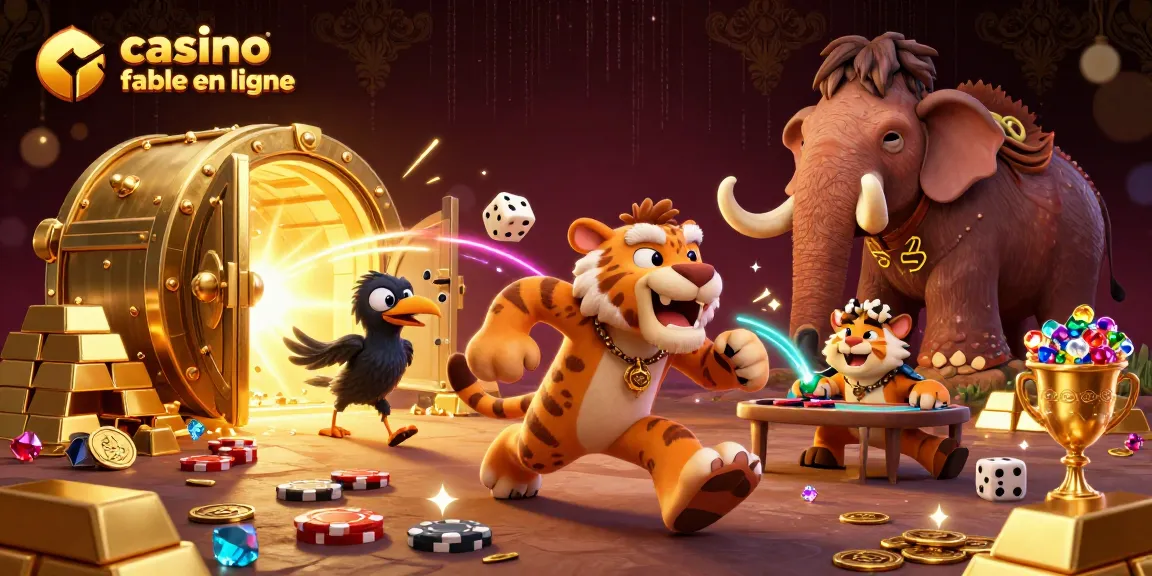 Jouez dans un casino fiable en ligne avec des jackpots scintillants et des personnages animés uniques.