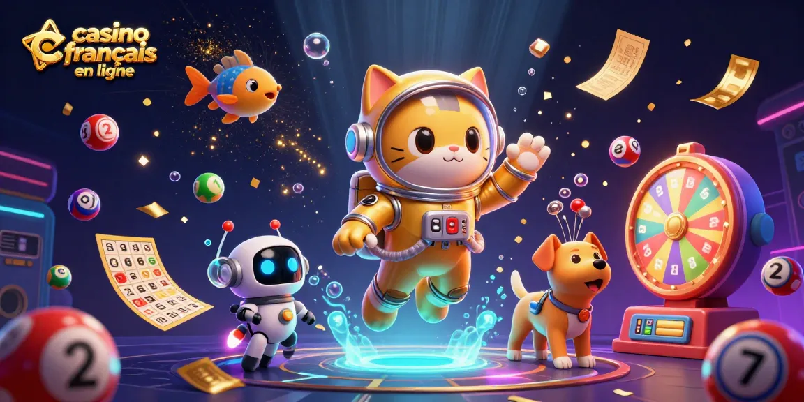 Jouez avec le meilleur de casino français en ligne dans un univers vibrant et animé.