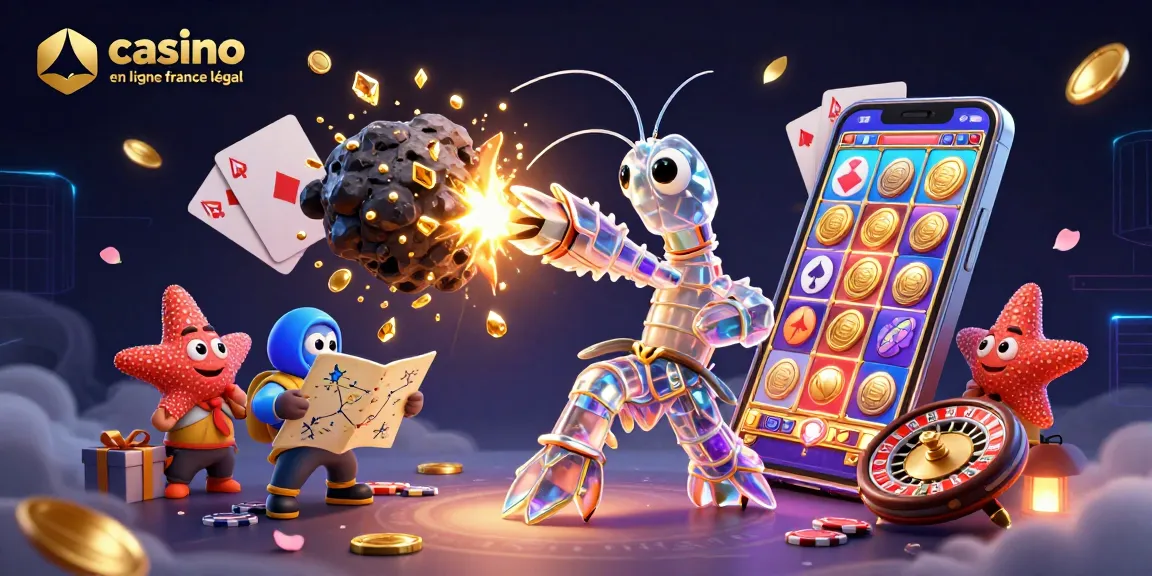 Casino en ligne France légal : explorez les jeux de casino avec un samouraï et une étoile de mer.