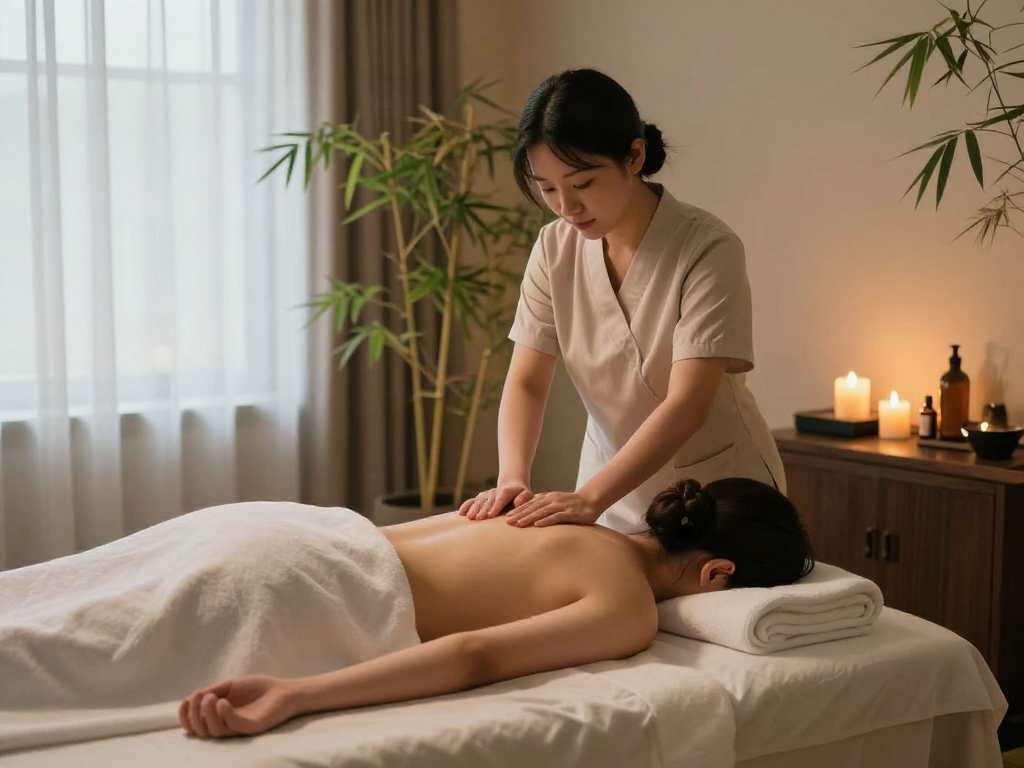 Experience a rejuvenating 청라출장마사지 in a tranquil spa setting with calming aromas and soothing ambiance.