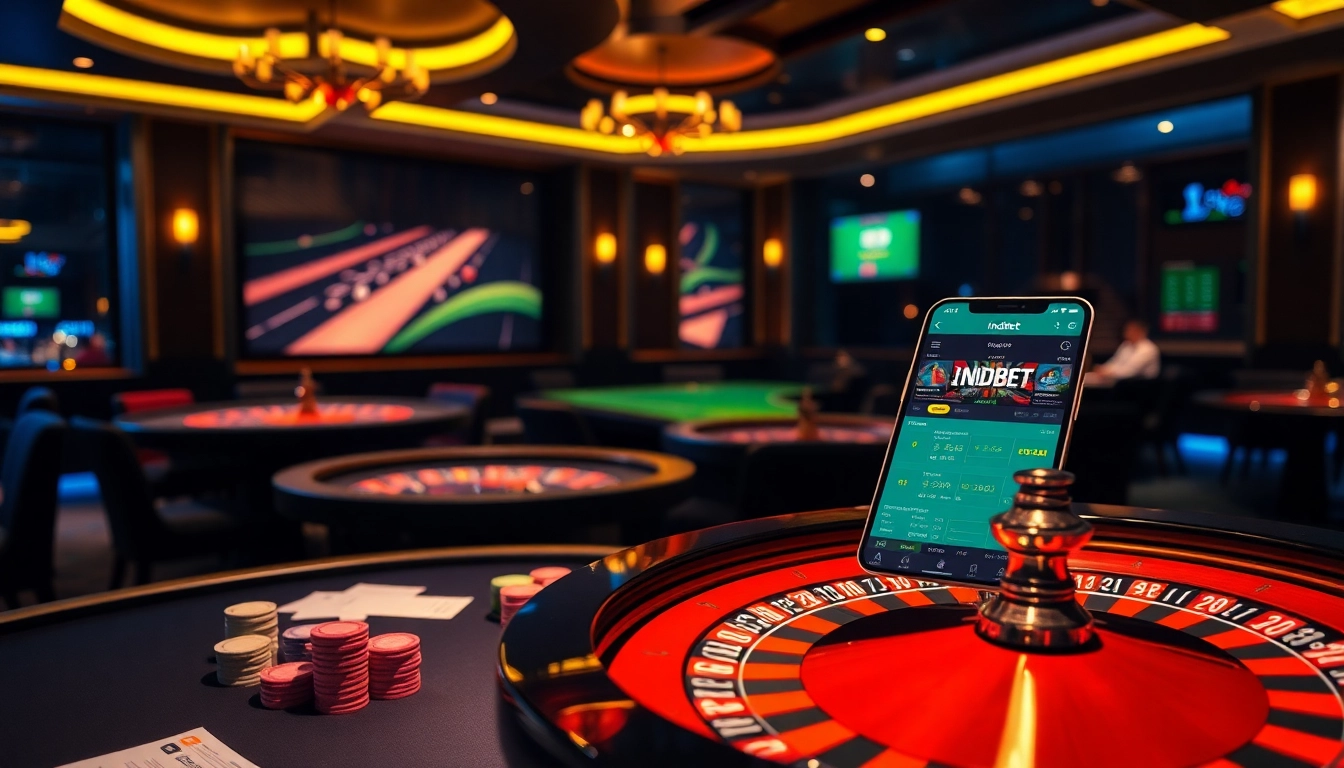 Experience the excitement of indibet online with engaging sports betting action and vibrant casino visuals.