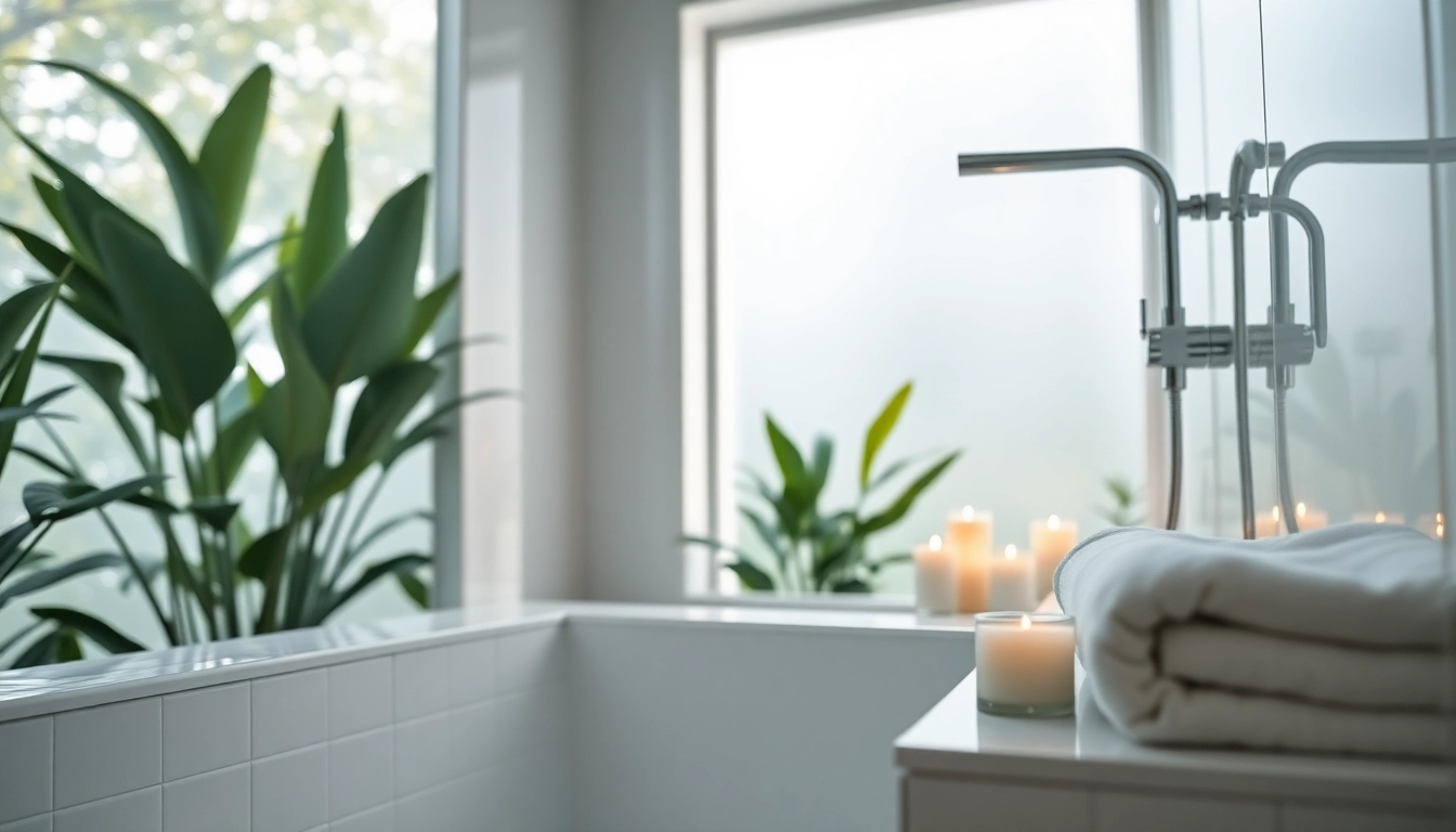 Experience elegant showers Australia with a sleek, modern design in a luxurious bathroom setting.