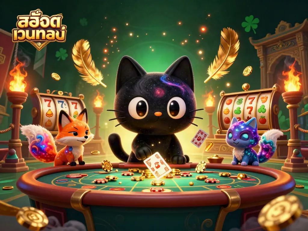 เล่นเกมที่ สล็อตเว็บตรงแท้ พร้อมตัวละครน่ารักในบรรยากาศคาสิโนที่เต็มไปด้วยความสนุกสนาน