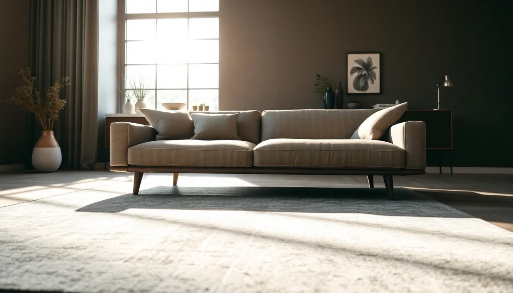 Showcase of a stylish sofa beds uk in a modern living room, highlighting comfort and design.