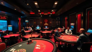 Experience the thrill of https://xx88.boats/ with vibrant gaming at a luxurious casino table.