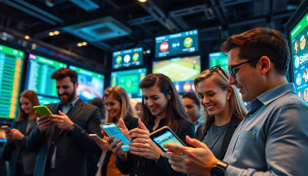 Engaging betting experience with apps highlighting best sports betting sites India.