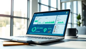 Explore the vibrant interface of WhatsApp Smart CRM in a modern office setup, highlighting user interaction.