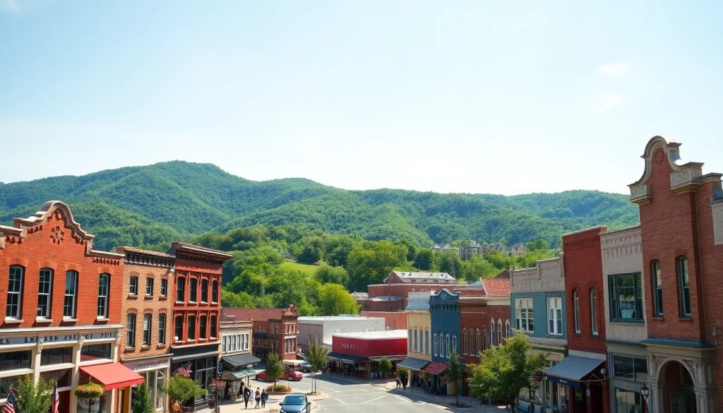 Experience Clarksburg's vibrant downtown and scenic Appalachian Mountains.