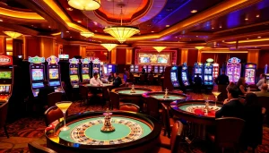 Winning players enjoying games in a vibrant casino setting, representing pbn post strategies.