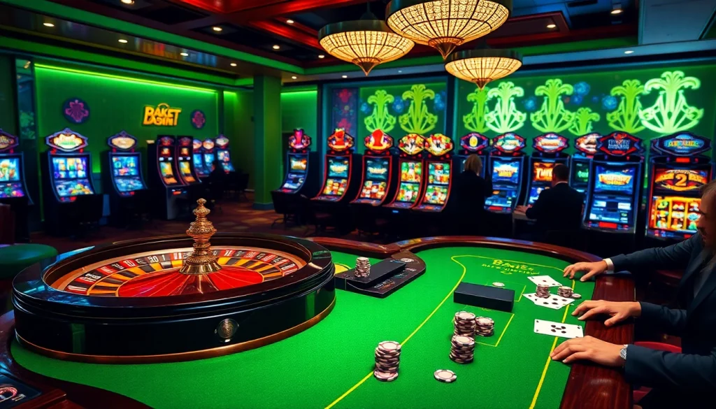 Players winning big at the casino tables of https://thabet.vegas/, surrounded by excitement and luxury.