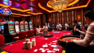 Experience the thrill of QQ88 with dynamic casino games and engaging betting tables.
