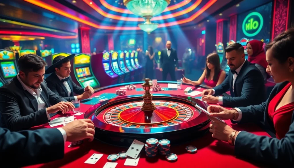 Engage with the excitement of hidden wiki tor as players experience a thrilling casino atmosphere.