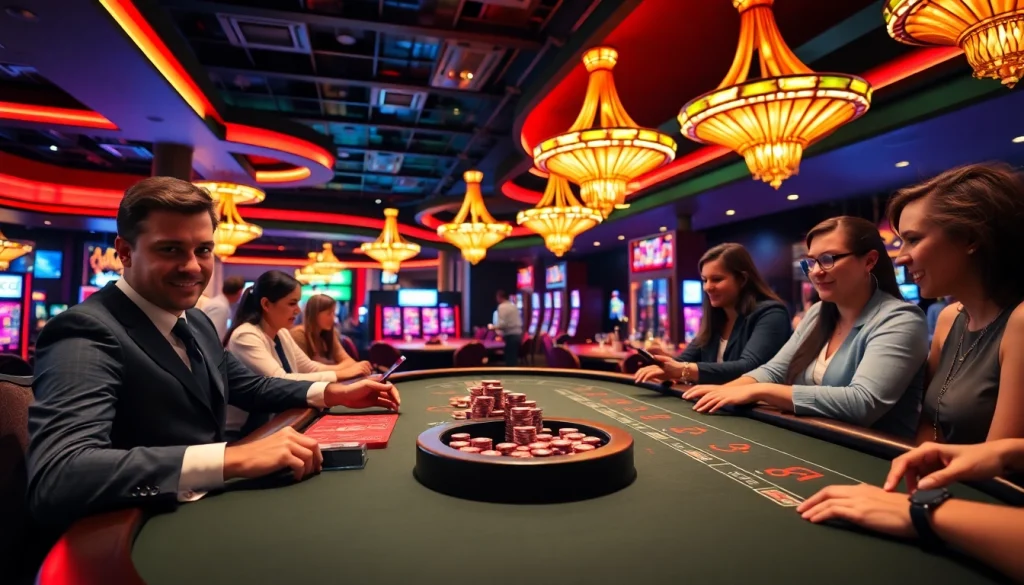 Pinco Casino-nun enerjili oyun mühiti, dinamik oyuncularla doludur.