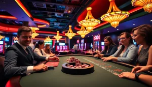 Pinco Casino-nun enerjili oyun mühiti, dinamik oyuncularla doludur.