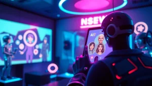 Engaging NSFW character AI chat interface showcasing innovative digital interaction.