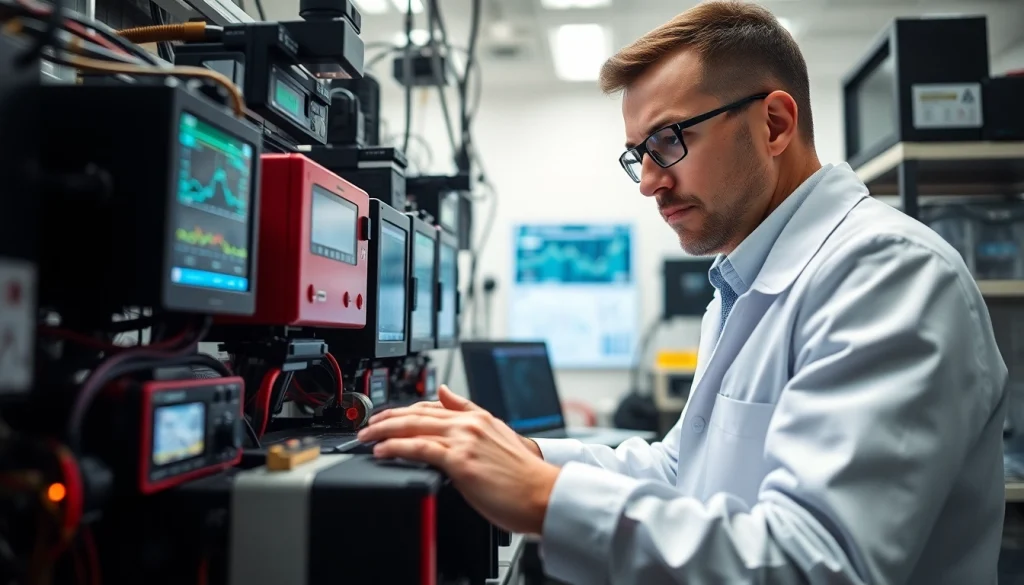 Analyze the das 140 system in a professional lab with advanced technology.