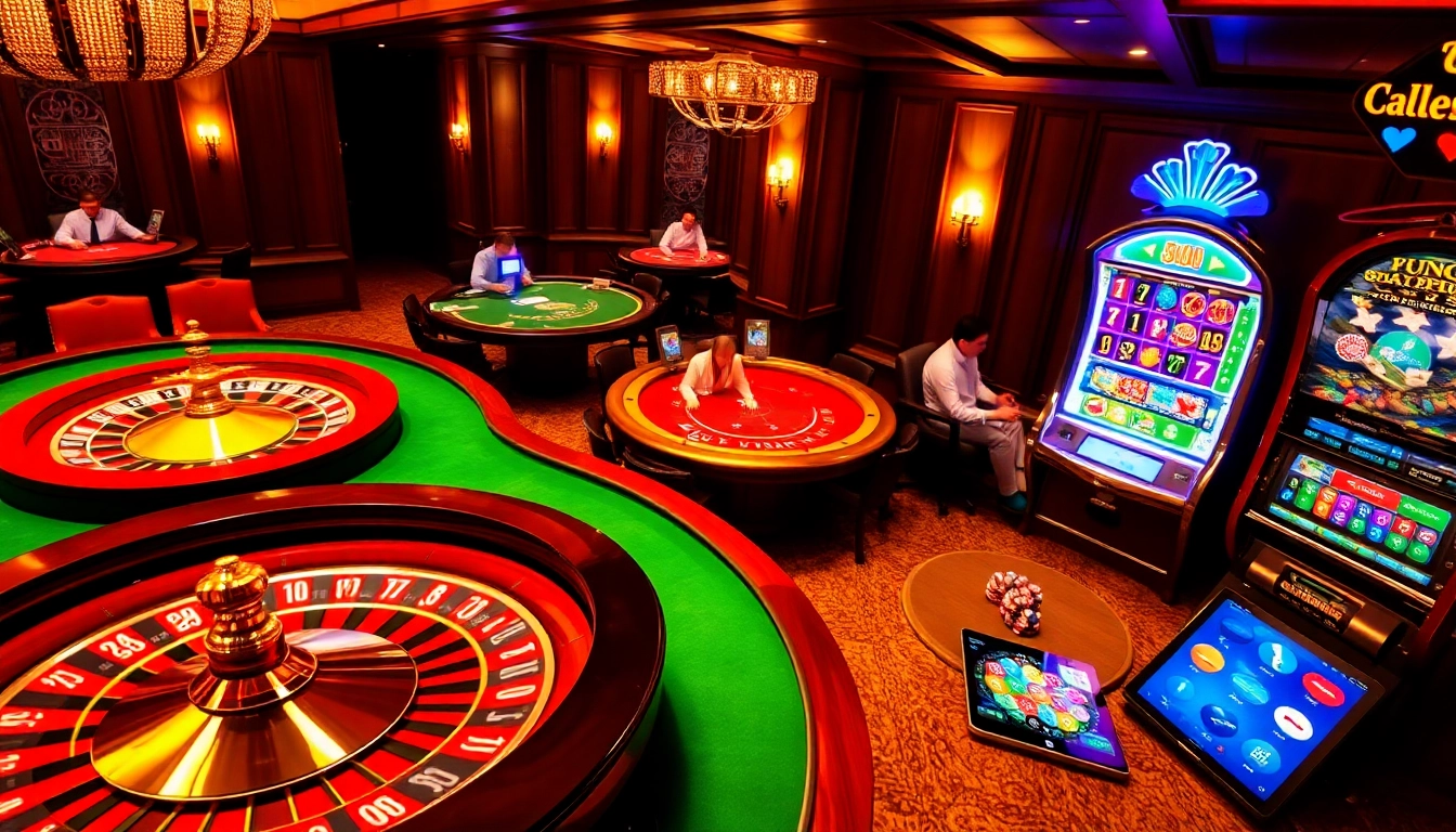 Ressentez l'excitation du casino en ligne France avec des joueurs à une table de casino en ligne dynamique.