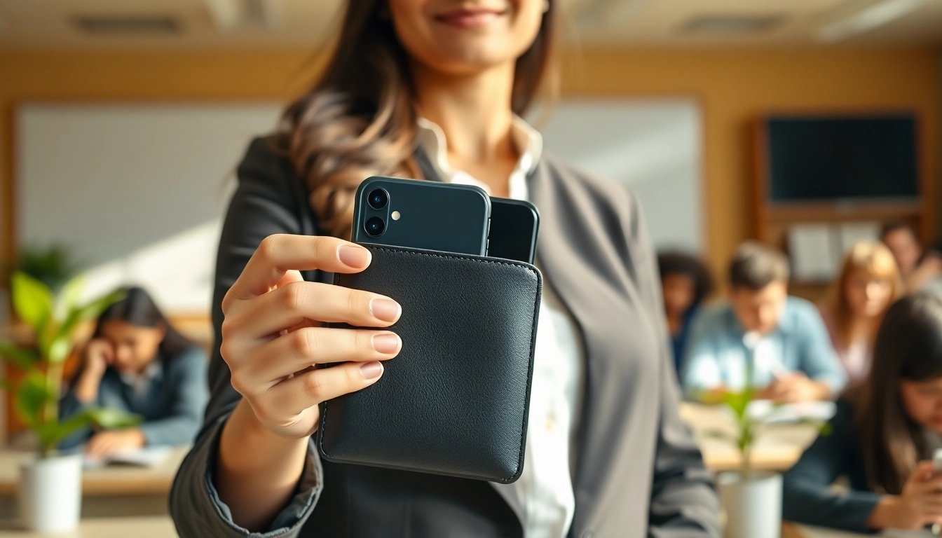 Handytasche Lehrer: Stil und Funktion für den Unterricht