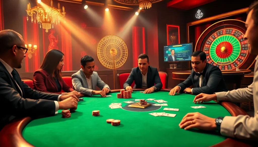 Vivez une action palpitante dans le casino en ligne France avec un jeu de poker vibrant et une atmosphère luxueuse.