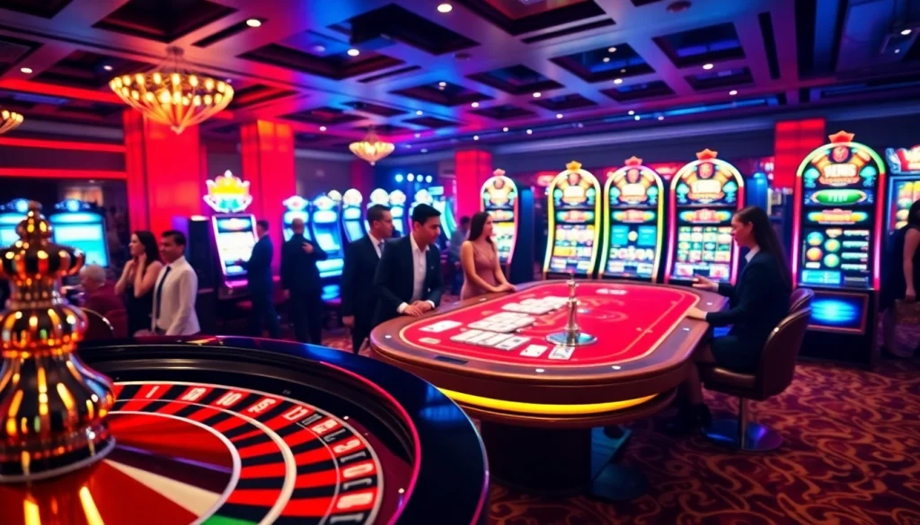 Vivez des jeux palpitants au casino en ligne France avec des tables de poker luxueuses et des roues de roulette en rotation.