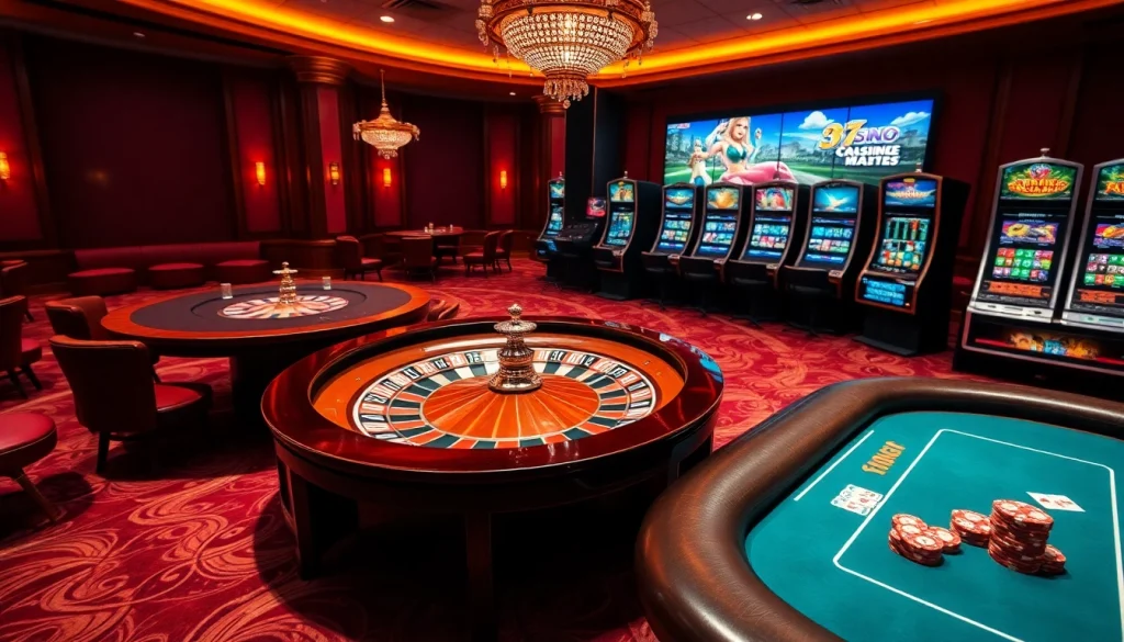 Vivez l'excitation du casino en ligne France avec des jeux de roulette vibrants et des tables de poker élégantes.